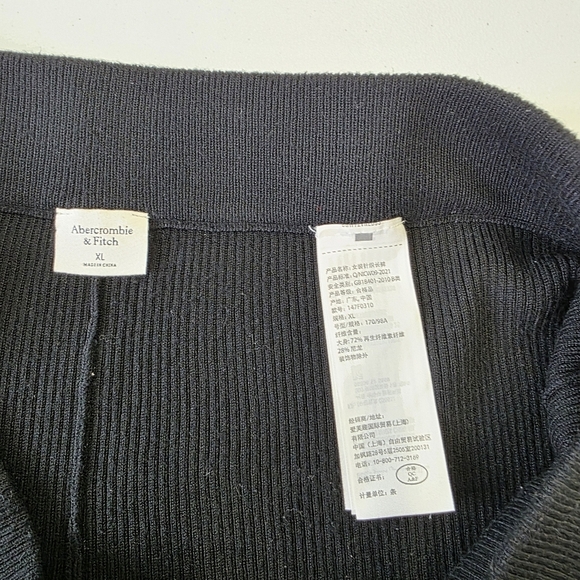 Abercrombie and fitch Ribbed knit  wideleg cropped pants - Picture 3 of 9